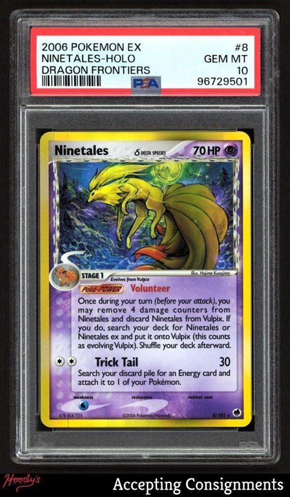 カードダスその他 2006 Ninetales-Holo #030 Gem Mint 10 Ninetales 2006 Japanese EX: Offense and Defense of the