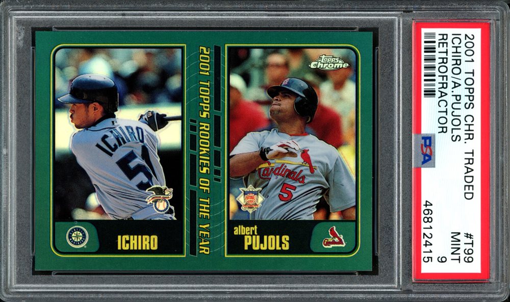 Auction Prices Realized Baseball Cards 2001 TOPPS CHROME TRADED