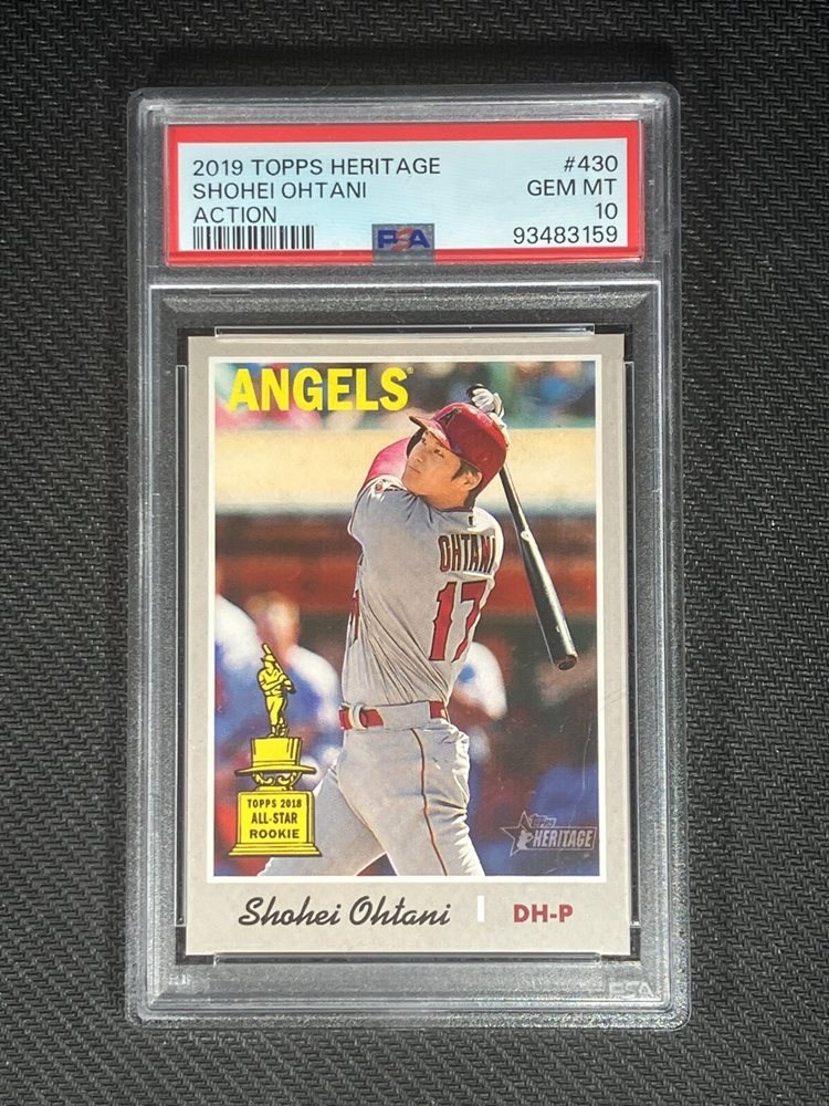 大谷翔平　2019 TOPPS HERITAGE SHOHEI OHTANI 2019 Topps Heritage Shohei Ohtani Rookie Of The Year Los