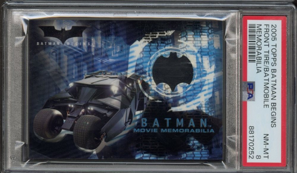 Carte Memorabilia Batman Begins 2005 Topps – Costume De Batman
