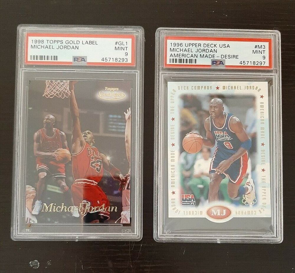 Auction Prices Realized Basketball Cards 1996 Upper Deck USA Michael Jordan  American Made Michael Jordan DESIRE