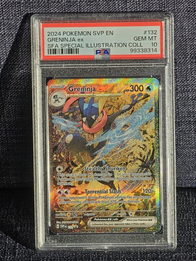 Greninja ex Promo SVP EN #132 PSA 10 Greninja ex SVP EN 132 プロモ