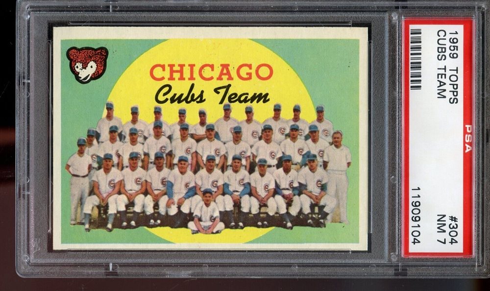 Auction Prices Realized Baseball Cards 1959 TOPPS Cubs Team