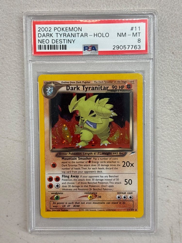 わるいバンギラス DARK TYRANITAR-HOLO PSA8 わるいバンギラス DARK TYRANITAR-HOLO PSA8 Dark Tyranitar #70