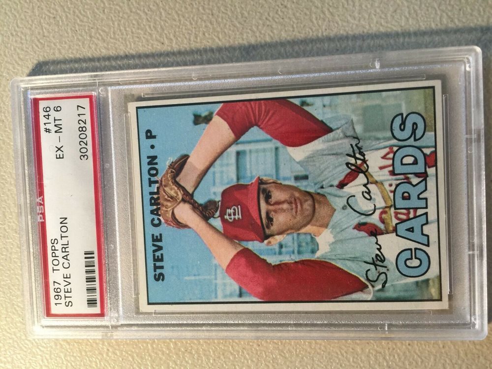 Auction Prices Realized Baseball Cards 1967 Topps Steve Carlton