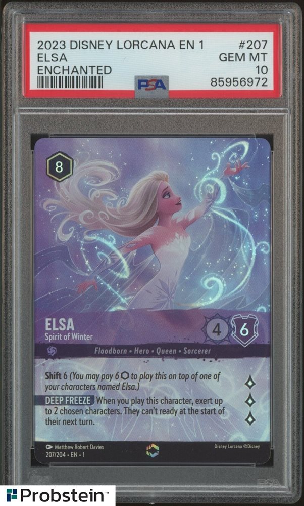 Auction Prices Realized Tcg Cards 2023 DISNEY LORCANA EN 1