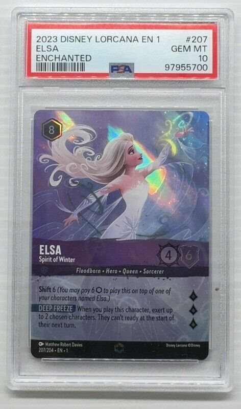 eBay Auction Item 375747782560 Tcg Cards 2023 Disney Lorcana En 1-The First  Chapter