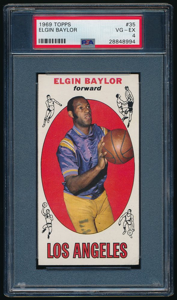 Auction Prices Realized Basketball Cards 1969 Topps Elgin Baylor