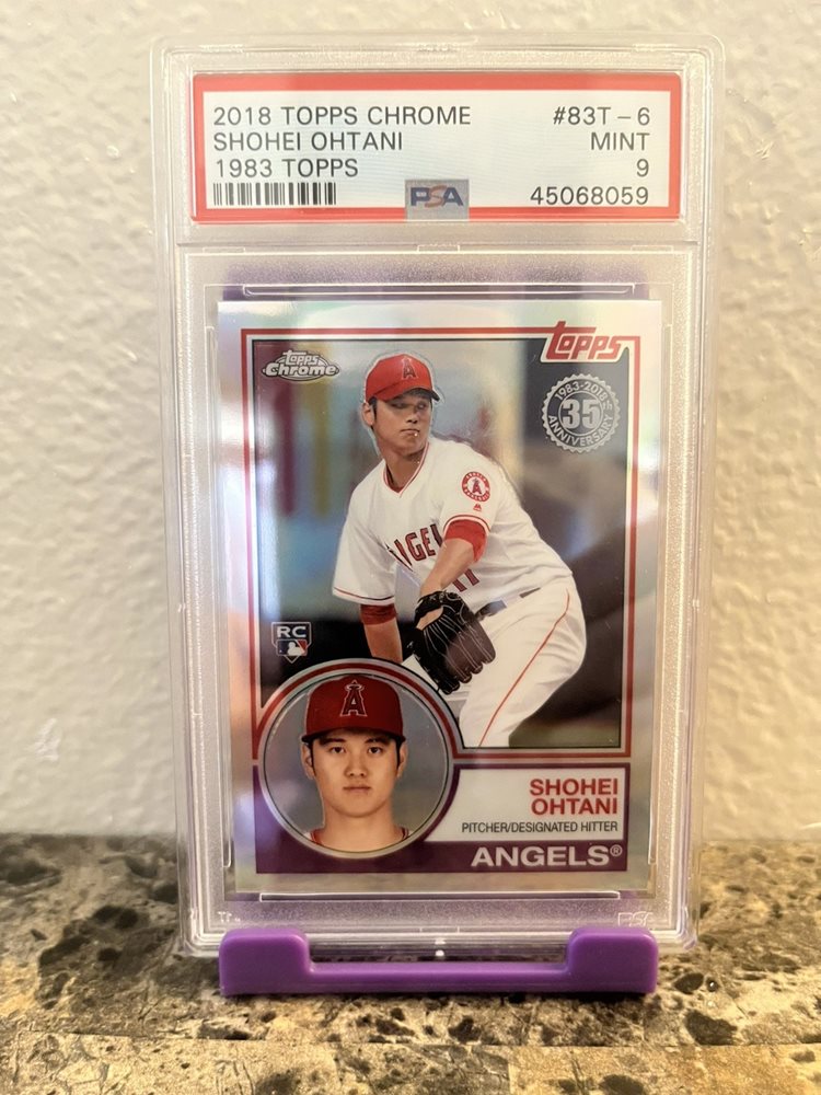 スポーツ選手 2018 Shohei Ohtani Topps Chrome PSA WBC 2018 TOPPS CHROME SHOHEI OHTANI #150 PITCHING PSA 10 GEM MT RC