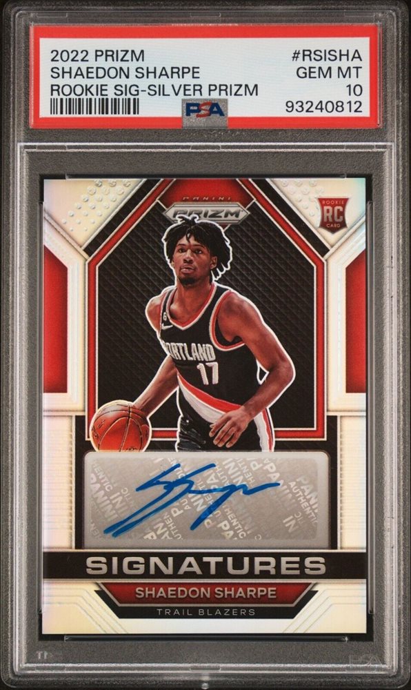 Auction Prices Realized Basketball Cards 2022 Panini Prizm Rookie 