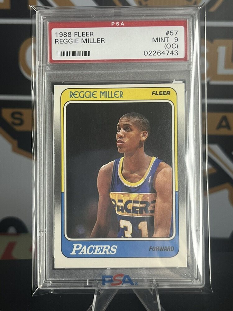 Auction Prices Realized Basketball Cards 1988 Fleer Reggie Miller