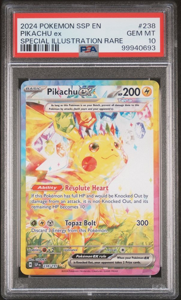 Auction Prices Realized Tcg Cards 2024 POKEMON SSP EN