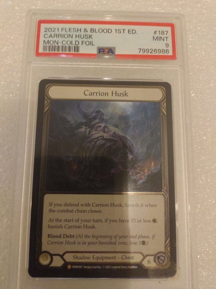 【Cold Foil】Carrion Husk MON 187 Auction Prices Realized Tcg Cards 2021 FLESH AND BLOOD