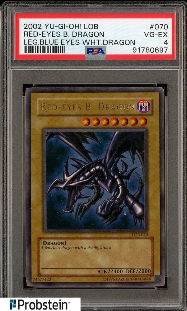 レッドアイズ・ブラックドラゴン 2000年製 PSA 8-7 レッドアイズ・ブラックドラゴン 2000年製 PSA 8-7 - メルカリ