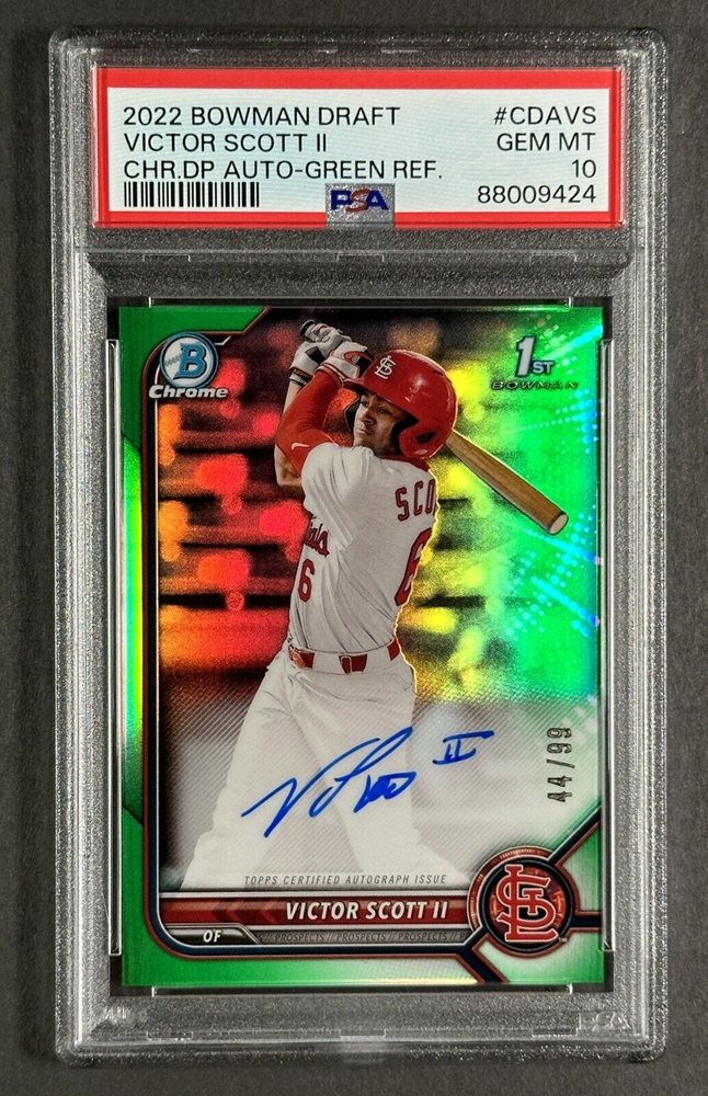 Auction Prices Realized Baseball Cards 2022 Bowman Draft Chrome 