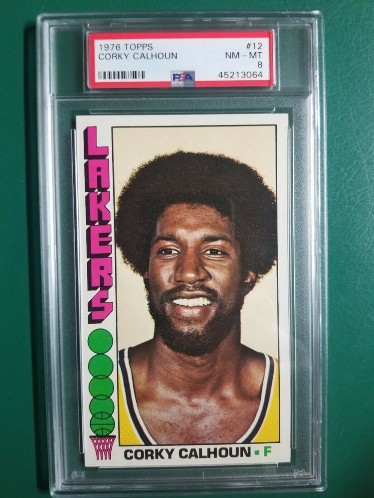 Auction Prices Realized Basketball Cards 1976 Topps Corky Calhoun