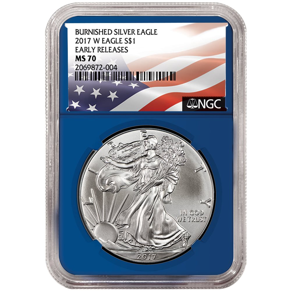 2019 $1 American Silver Eagle NGC MS70 West Point Core W