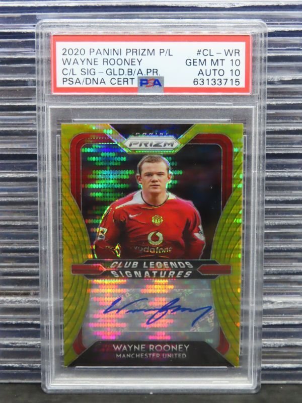 世界50枚限定！Topps WAYNE ROONEY 直筆サイン PSA7 Wayne Rooney | eBay