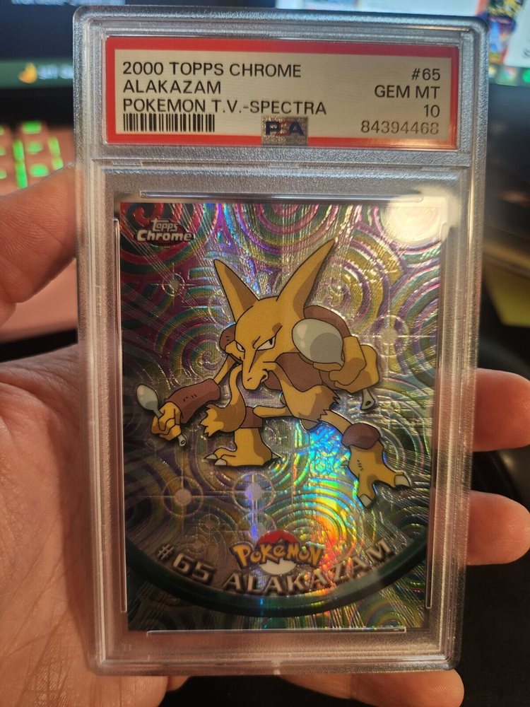 Auction Prices Realized Tcg Cards 2000 TOPPS CHROME POKEMON T.V.