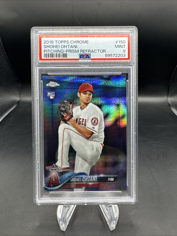 ゲームセンター・ゲームカード 2018 Topps Chrome Shohei Ohtani PSA WBC Amazon.com: PSA 10 2018 SHOHEI OHTANI TOPPS CHROME ROOKIE