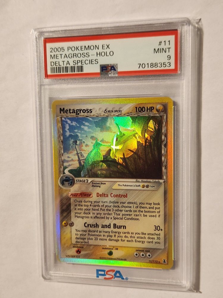 【PSA10】メタグロス デルタ 1st 2005 040 PSA10】メタグロス デルタ 1st 2005 040 - メルカリ