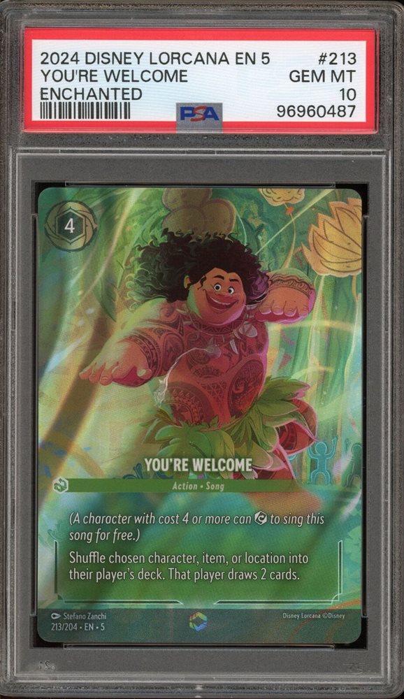 Auction Prices Realized Tcg Cards 2024 DISNEY LORCANA EN 5