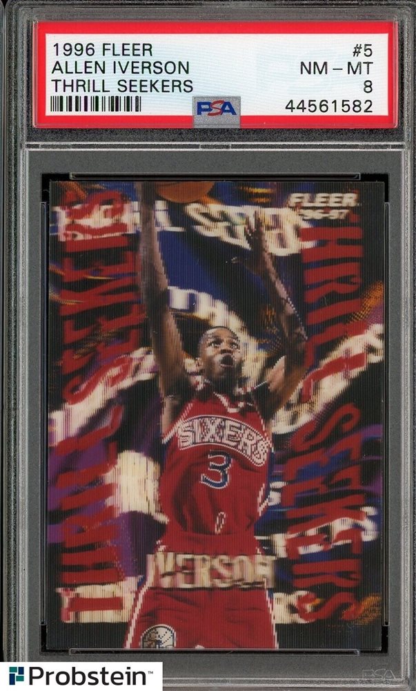 Auction Prices Realized Basketball Cards 1996 FLEER THRILL