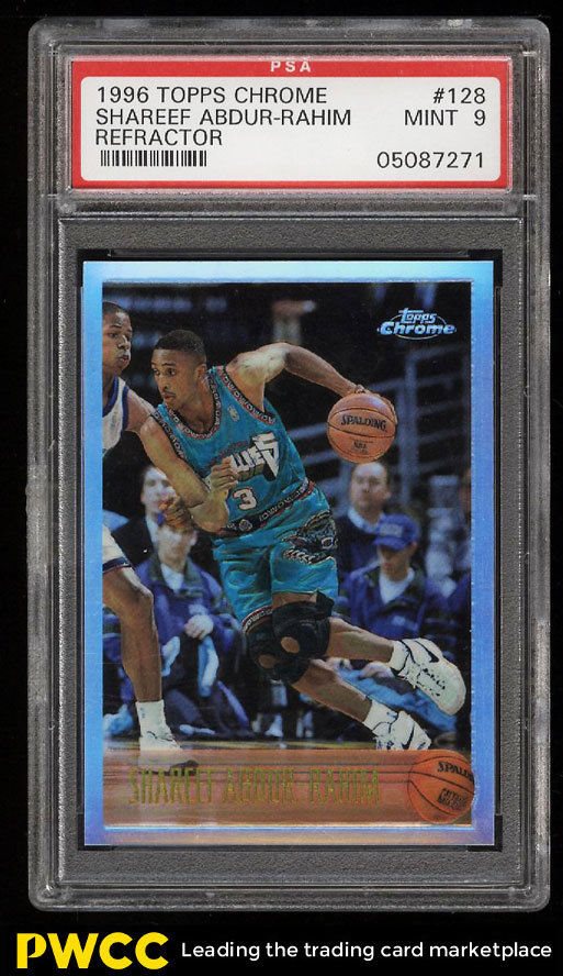 1996-97 Topps Chrome Youthquake Rookie Auction Prices Realized