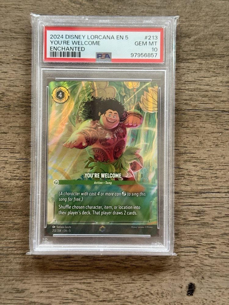 Auction Prices Realized Tcg Cards 2024 DISNEY LORCANA EN 5