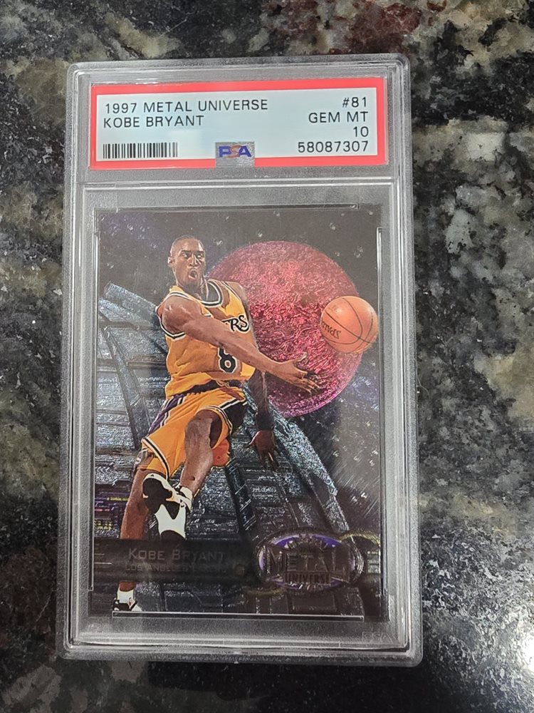 Auction Prices Realized Basketball Cards 1997 METAL UNIVERSE Kobe