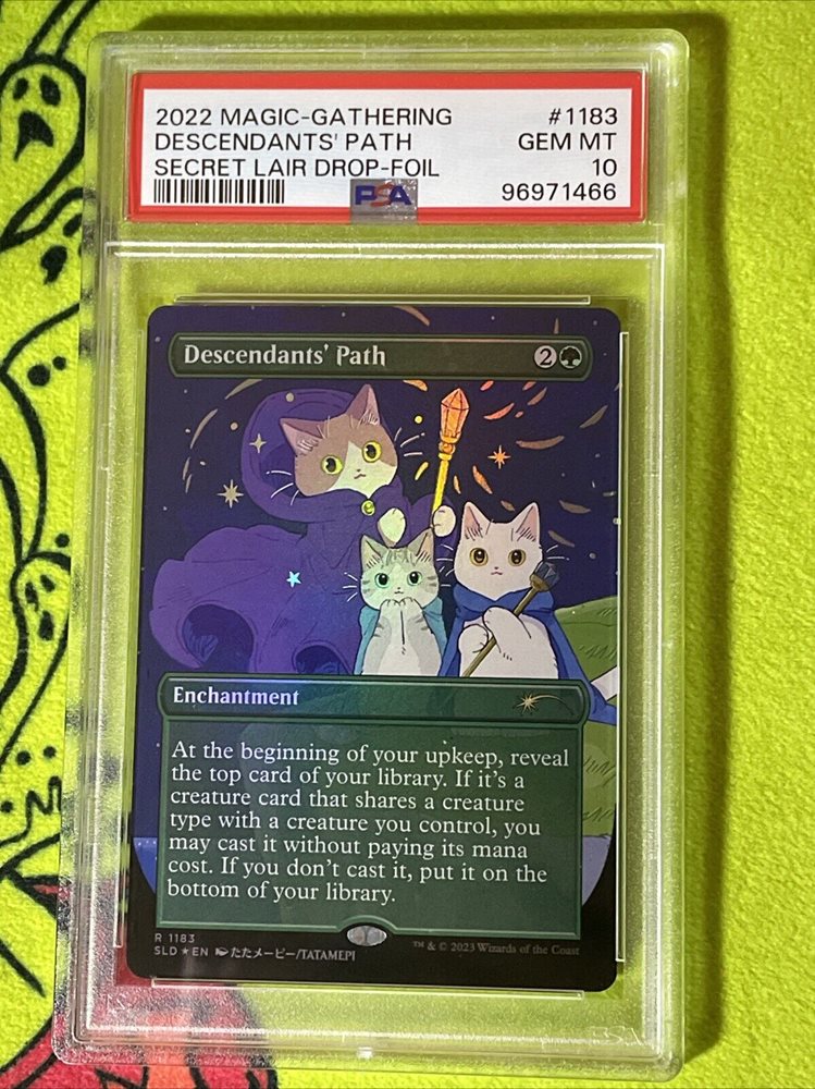 マジック：ザ・ギャザリング PSA10 MTG Secret Lair Descendants' Path Descendants' Path (Secret Lair) (Borderless) | Promo