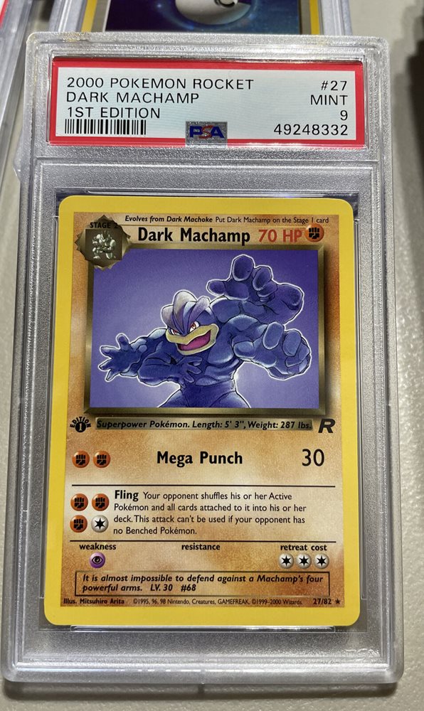 buy cheap online 1st edition machamp Holo + Dark Machamp