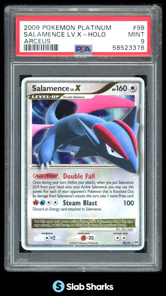 ポケモンカード サ Salamence LV.X 2009年 psa9 Auction Prices Realized Tcg Cards 2009 POKEMON PLATINUM ARCEUS