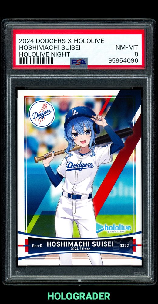Auction Prices Realized Non-Sport Cards 2024 DODGERS X HOLOLIVE