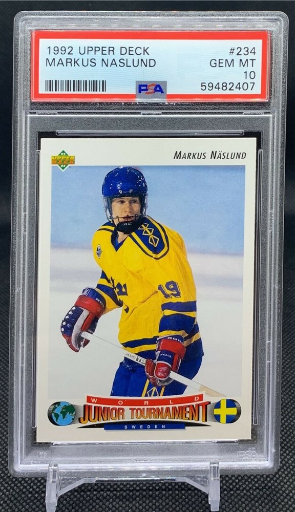 その他 Upper Deck Markus Naslund 1 of 1 Auction Prices Realized Hockey Cards 1992 UPPER DECK Markus Naslund