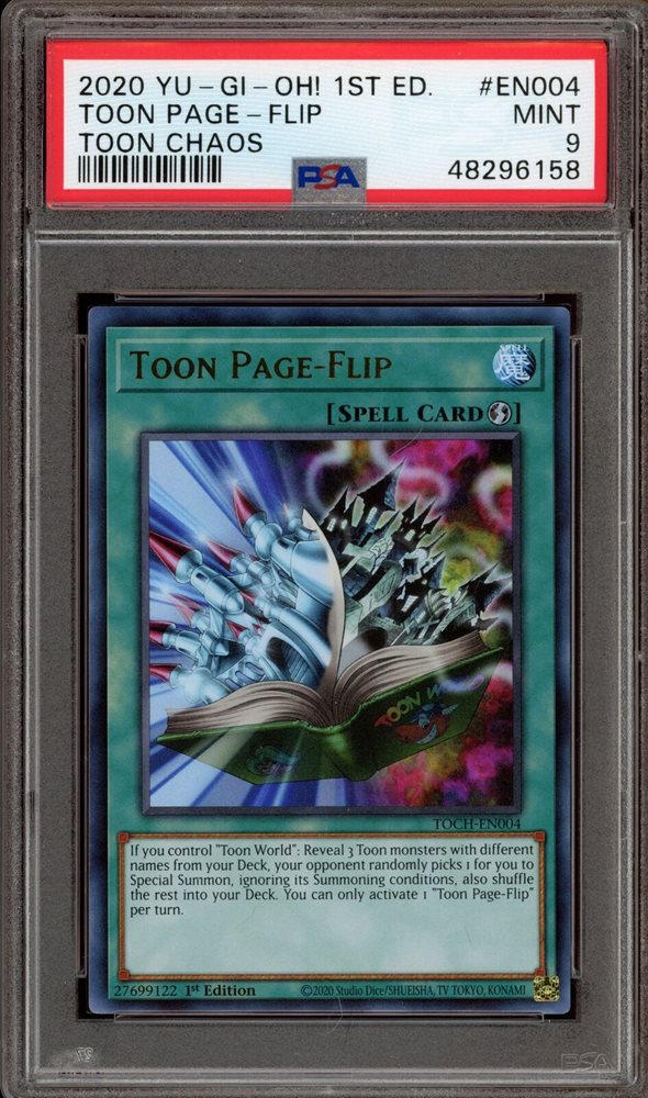eBay Auction Item 285853203835 Tcg Cards 2020 Yu-Gi-Oh! Toon Chaos