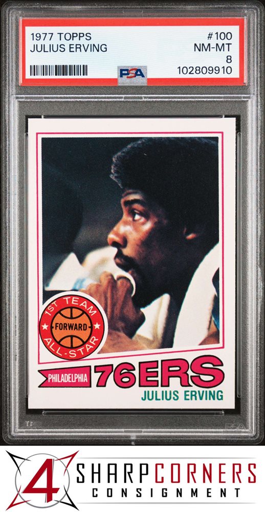 その他 PSA 6 - Julius Erving - 1977 Topps Auction Prices Realized Basketball Cards 1977 TOPPS Julius