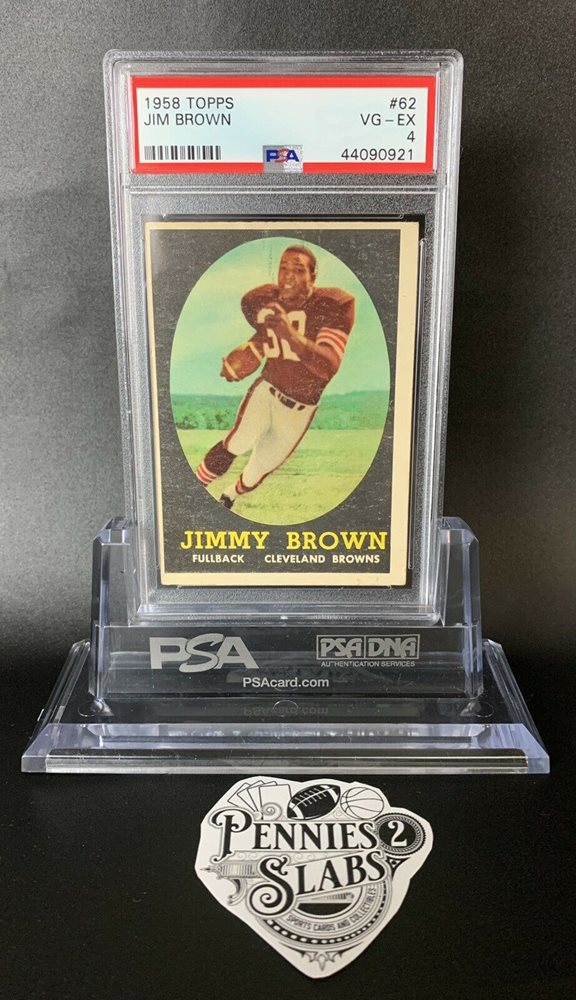 Auction Prices Realized Football Cards 1958 Topps Jim Brown