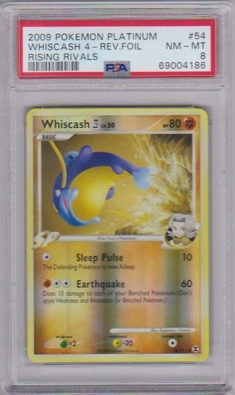 pokemon whiscash card Whiscash Shiny or Non ✨ 6 IV Competitive Customizable Pokémon Scarlet –  Shiny Living Dex main image 1