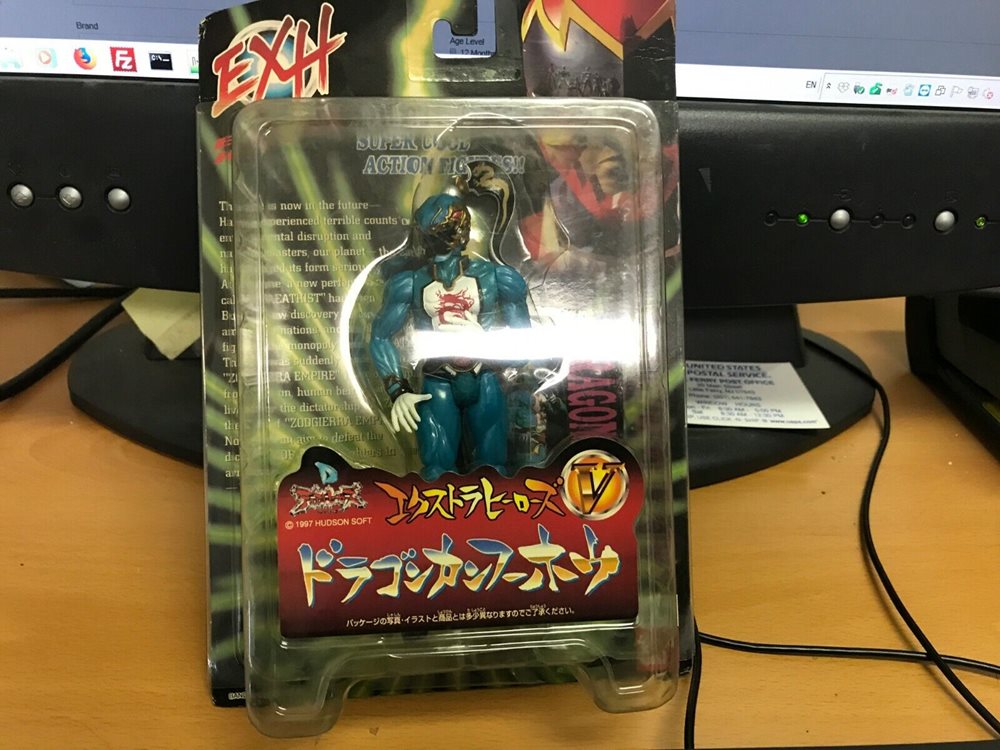 BANDAI EXH Extra Heroes No.5 Dragon Kungfu Hoe Action