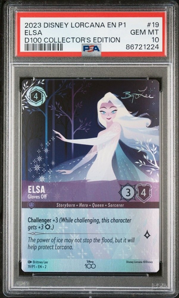 Auction Prices Realized Tcg Cards 2023 DISNEY LORCANA EN P1