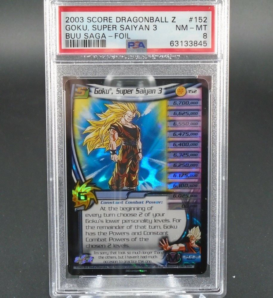 Auction Prices Realized Tcg Cards 2003 SCORE DRAGON BALL Z BUU