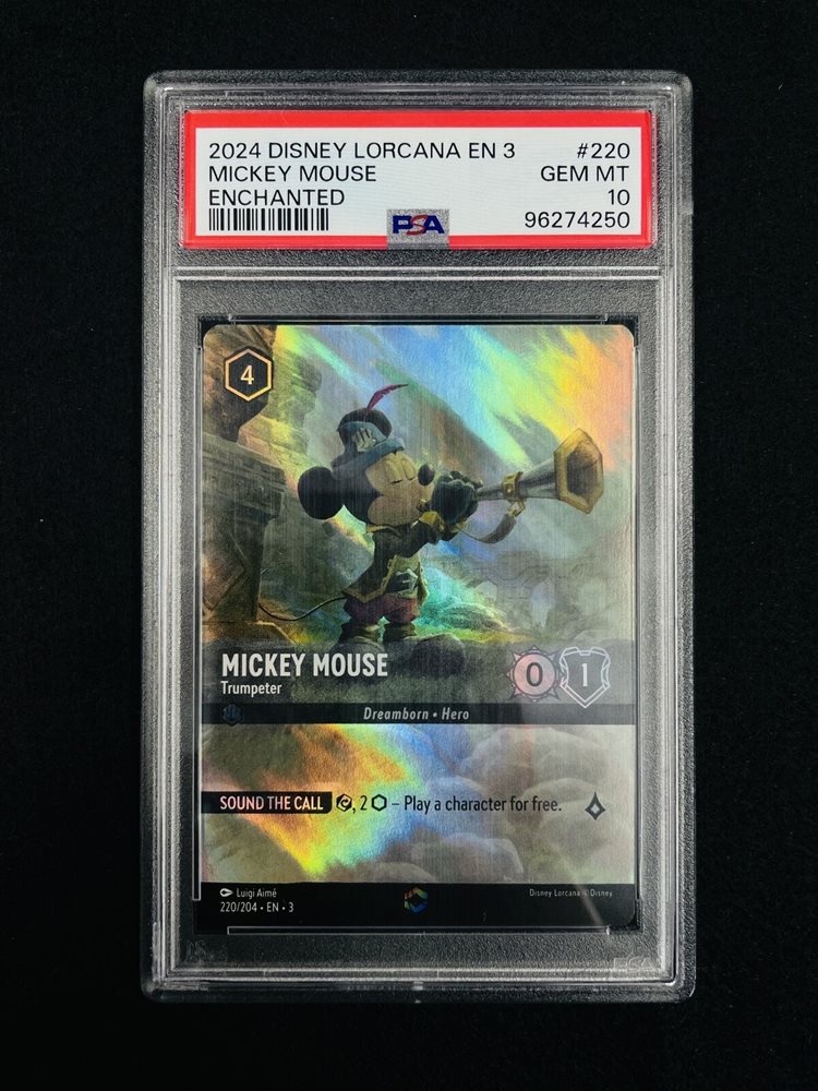 PSA10 Disney Loracanaミッキーマウス #220 389 PSA10 Disney Loracana Mickey Mouse #220 389 | eBay