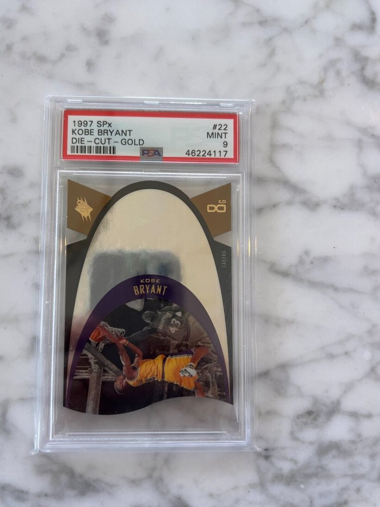 PSA9] 1997 SPx Die-Cut Kobe Bryant