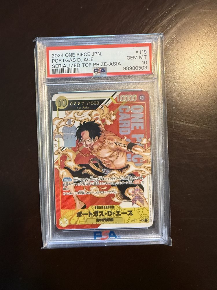 Auction Prices Realized Tcg Cards 2024 ONE PIECE JAPANESE