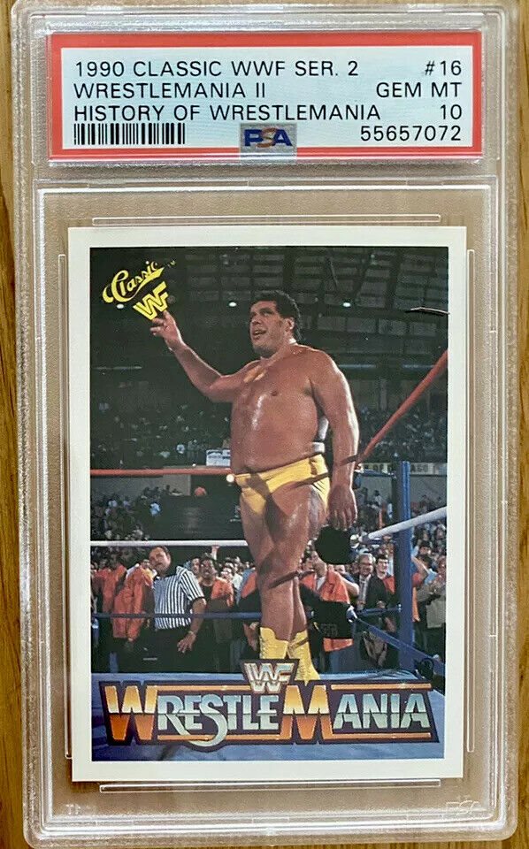 1990 Classic WWF Series 2 History of Wrestlemania II 1