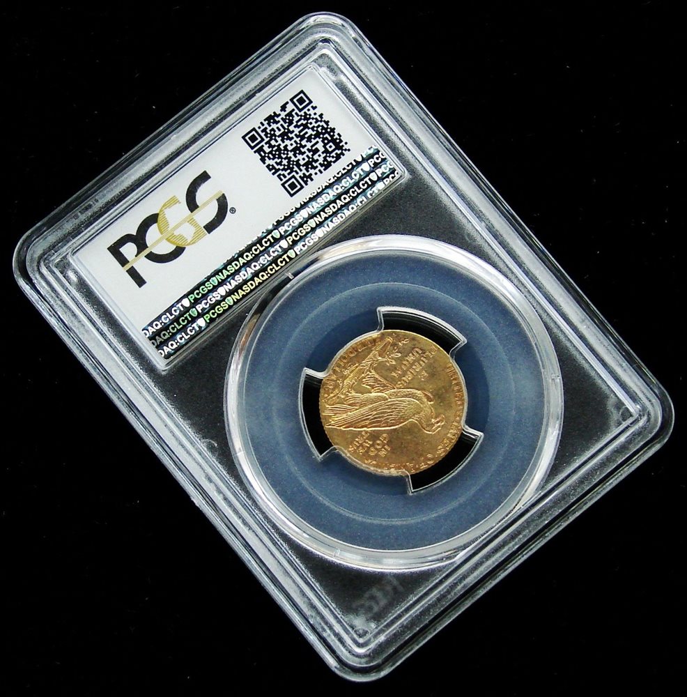 EXCELLENT - 1909-D $5.00 Gold Indian Head Half Eagle PCGS MS63