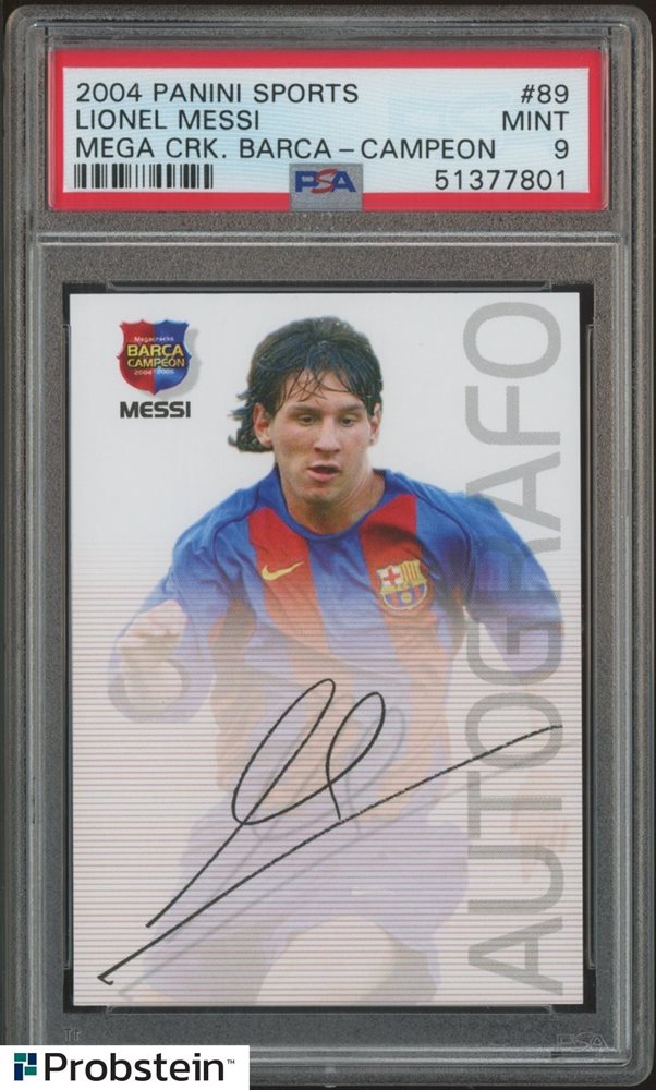 Auction Prices Realized Soccer Cards 2004 PANINI SPORTS MEGA