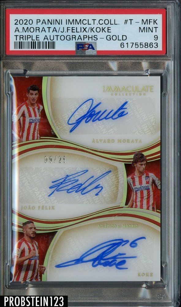 その他 Panini Immaculate Alvaro Morata auto /10 Morata Autograph for sale | eBay