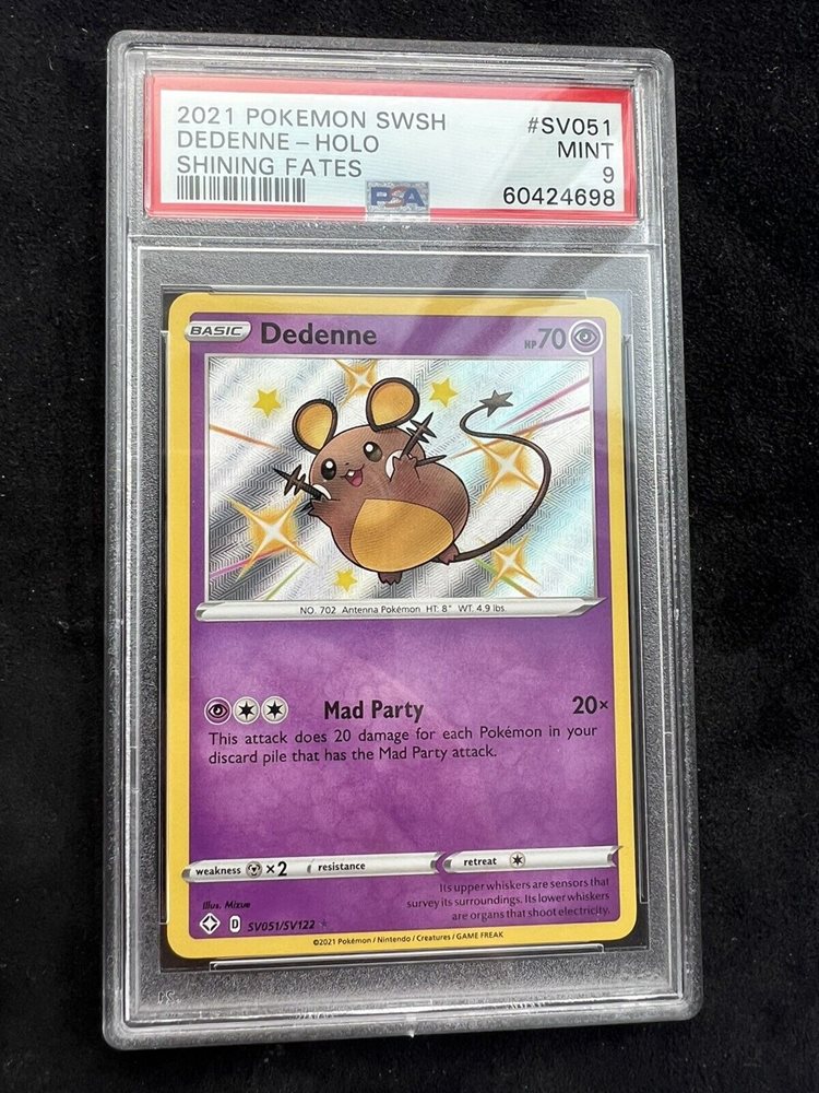 dedenne pokemon card value Pokemon Card】DEDENNE【AR】(085/080) (M3) Japanese Single Card – Fandom Tokyo main image 1